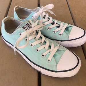 Turquoise Converse